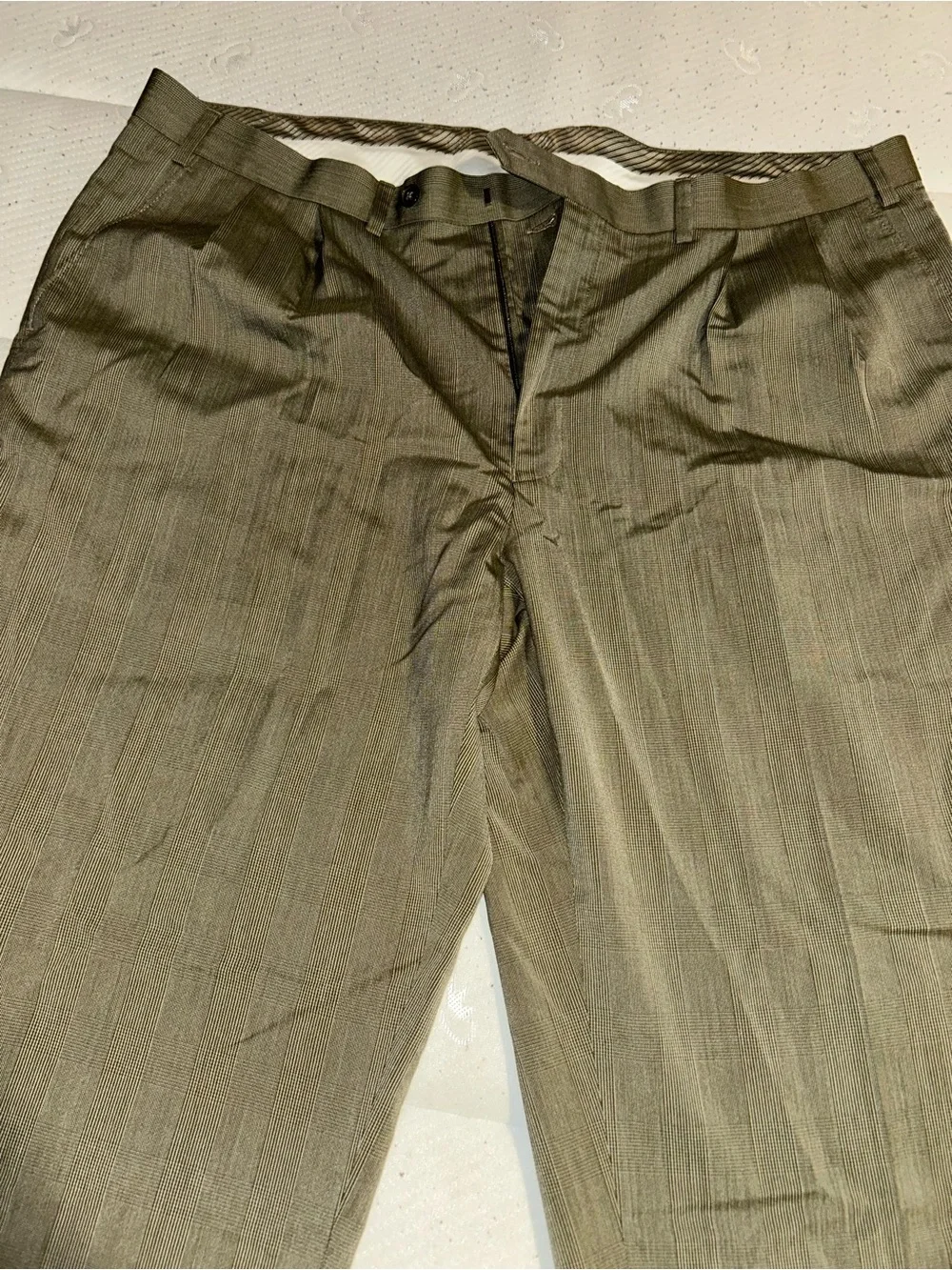 New Ralph Lauren Men's Brown Dress Pants Size 40x32